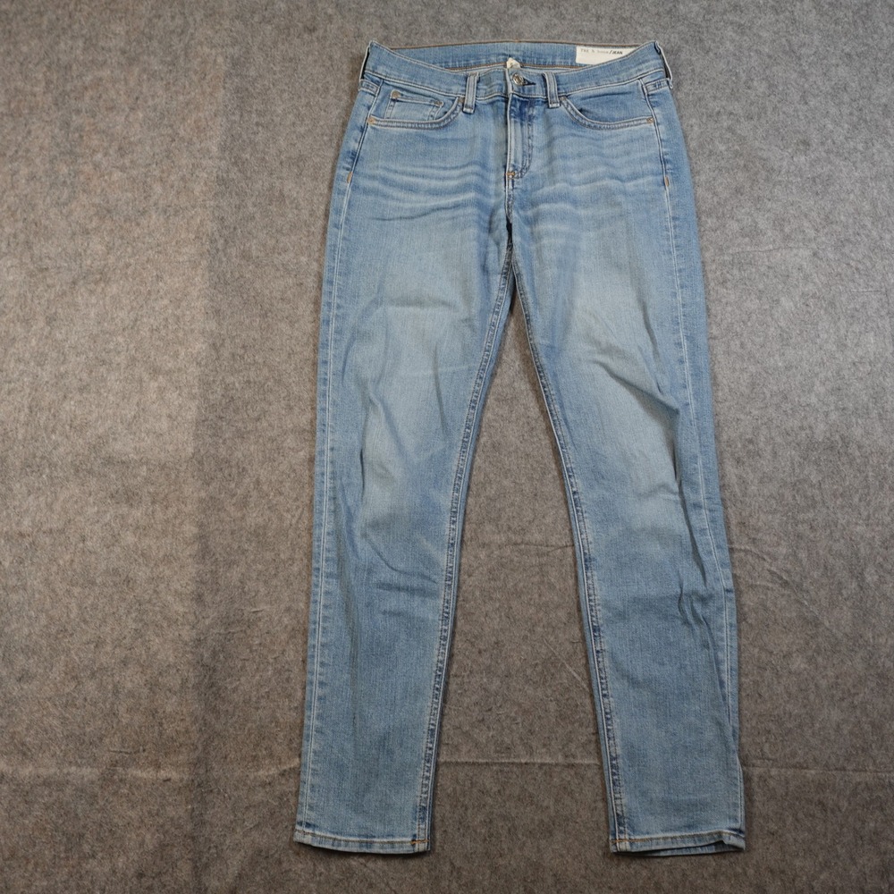 Rag and Bone Jeans Women 28 Ankle Skinny Nelly‎ Blue Denim